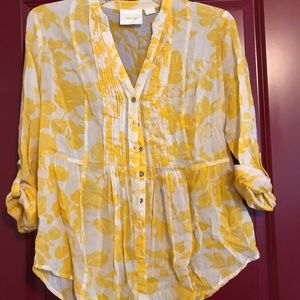 Maeve (Anthropologie) Patterned Blouse